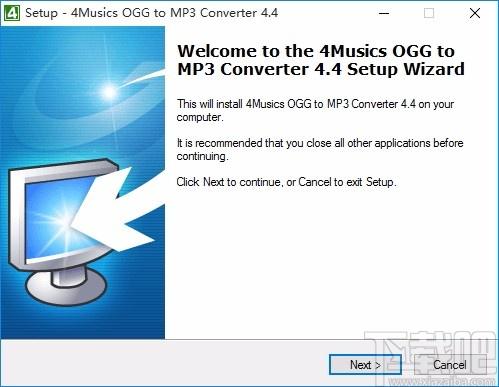 4Musics OGG to MP3 Converter下载,OGG转MP3转换器