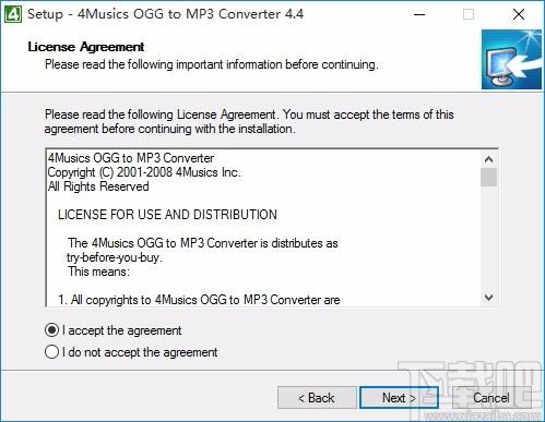 4Musics OGG to MP3 Converter下载,OGG转MP3转换器
