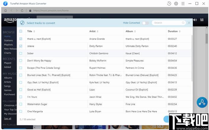 TunePat Amazon Music Converter下载,音乐转换,音乐下载,格式转换