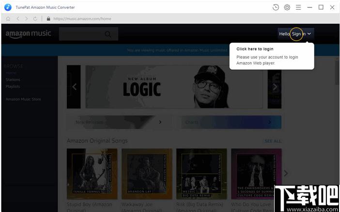 TunePat Amazon Music Converter下载,音乐转换,音乐下载,格式转换