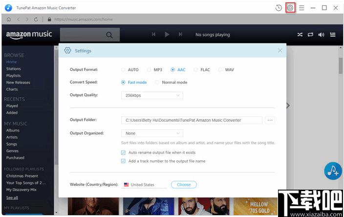 TunePat Amazon Music Converter下载,音乐转换,音乐下载,格式转换