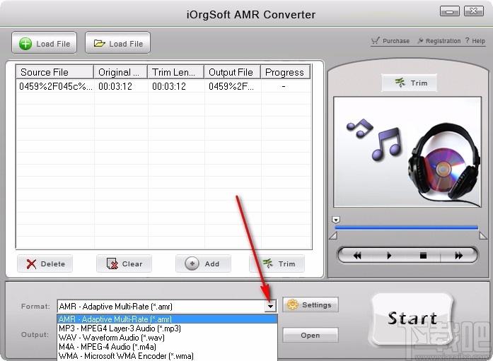 iOrgSoft AMR Converter下载,AMR音频格式转换器