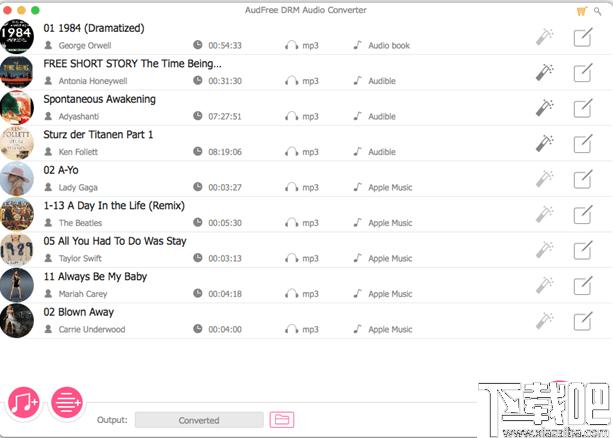 AudFree DRM Audio Converter下载,音频格式转换器
