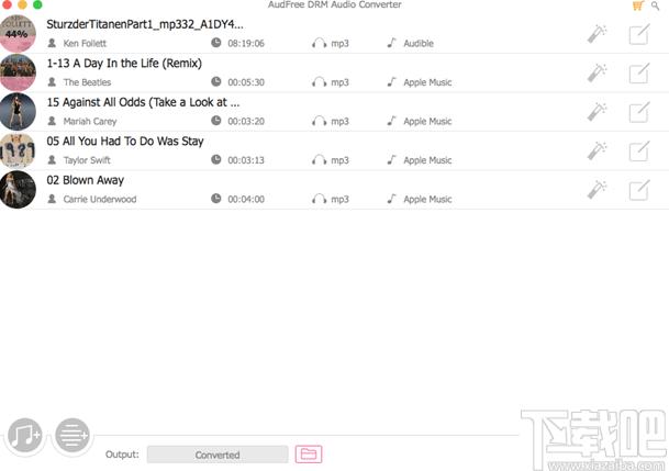 AudFree DRM Audio Converter下载,音频格式转换器