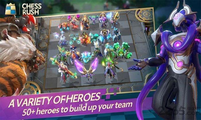 chess rush破解版下载,chessrush,自走棋游戏,策略游戏